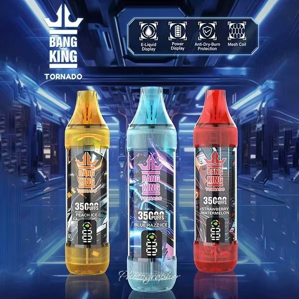 【12種口味】欧美爆款 Bang King 35000口拋棄式電子煙 23ml大容量煙油:圖片 3