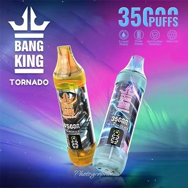 【12種口味】欧美爆款 Bang King 35000口拋棄式電子煙 23ml大容量煙油:圖片 2