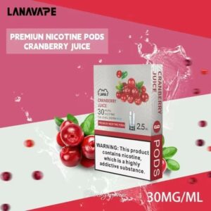 曼越莓|Lana煙彈 2.5ml×3枚入 透明設計 適配一代主機